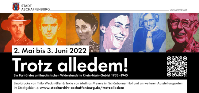 Der „Trotz alledem!“ Flyer Aschaffenburg (2022)