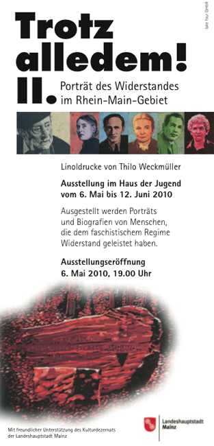 Flyer (Frontseite) Trotz alledem! II.